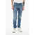 CORNELIANI Id Luxury Denim Light-Washed Denims With Contrasting Blue