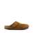 Birkenstock 'Boston' Camel Brown Shearling Sabot Woman Birkenstock Beige