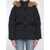 Burberry Short Nylon Puffer Coat Black