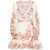 ZIMMERMANN Zimmermann Floral Print Wrap Mini Dress Beige