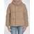 Moncler Paranas Short Down Jacket Beige