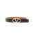 Valentino Garavani Valentino Garavani Vlogo The Bold Edition Leather Belt BROWN