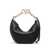 Valentino Garavani Valentino Garavani Vlogo Moon Small Leather Shoulder Bag Black