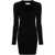 Saint Laurent Saint Laurent Knitted Mini Dress Black