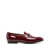 Gucci Gucci Jordaan Patent Leather Loafers Red