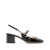 Gucci Gucci Patent Leather Slingback Pumps Black