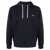 Emporio Armani Emporio Armani Logo Cotton Hoodie BLUE