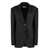 SPORTMAX Sportmax Baffo Single-Breasted Two-Button Blazer Black