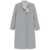 Emporio Armani Emporio Armani Wool Blend Coat GREY