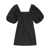 Ganni Ganni Organic Cotton Mini Dress Black