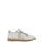 Golden Goose 'Ballstar' White Low Top Sneakers With Logo Patch On The Tongue And Distressed Effect In Leather And Fabric Woman WHITE