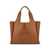 Hogan Hogan H-Bag Medium Leather Bag Brown