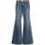 Michael Kors Michael Kors Flare Leg Denim Cotton Jeans CLEAR BLUE