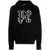 Palm Angels Palm Angels Logo Wool Blend Hooded Sweater Black