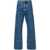 Palm Angels Palm Angels Monogram Denim Jeans BLUE