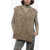 Maison Margiela Mm4 Alpaca Wool Stole With Side Slits Beige