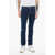 CORNELIANI Id Luxury Denim Dark-Washed Denims With Contrasting Embroide Blue