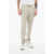 CORNELIANI Id 4-Pocketed Linen Blend Pants With Belt Loops Beige