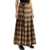 Burberry Ered Wool Blend Maxi Kilt Skirt CAMP IP CHECK