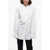 Jil Sander Wrap Designed Popeline Cotton Shirt White