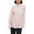 Jil Sander Popeline Cotton Tuxedo Shirt With Standard Collar Pink