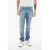 CORNELIANI Id Luxury Denim Light-Washed Denims With Contrasting Blue