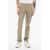 CORNELIANI Id Stretch Cotton Chinos Pants With Belt Loops Beige