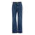 TOTÊME 'Classic Cut' Blue Jeans With Logo Patch In Denim Woman BLUE