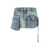 THE ATTICO The Attico Fay Denim Cotton Mini Skirt CLEAR BLUE