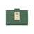 Salvatore Ferragamo Salvatore Ferragamo Hug Bicolor Wallet FOREST GREEN 395