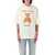 Palm Angels Palm Angels Bear In Mind Over T-Shirt OFF WHITE BROWN