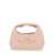 Marc Jacobs 'The Mini Sack' Pink Handbag With Logo Lettering On The Front In Leather Woman PINK