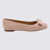 Salvatore Ferragamo Salvatore Ferragamo Pink Leather Flats PINK