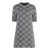 Gucci Gucci Gg Wool Mini Dress GREY