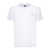 Emporio Armani White T-Shirt With Logo On The Left Front In Cotton Blend Man WHITE