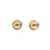 Tory Burch Tory Burch New Ivory And Gold Metal Kira Earrings WHITE