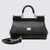 Dolce & Gabbana Dolce & Gabbana Black Leather Sicily Handle Bag Black