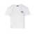 A.P.C. White Boxy T-Shirt With Contrasting Logo Print In Cotton Woman WHITE