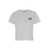 A.P.C. White Boxy T-Shirt With Contrasting Logo Print In Cotton Woman WHITE