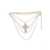 Alessandra Rich Alessandra Rich Necklace PEARL GOLD