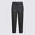 Brunello Cucinelli Brunello Cucinelli Dark Grey Wool Pants MULTICOLOR