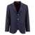 Brunello Cucinelli Brunello Cucinelli Prince Of Wales Deconstructed Blazer BLUE