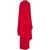 SOLACE LONDON 'Emerson' Red Sleeveless Long Dress With Halterneck And Attatched Scarf On The Rear In Viscose Stretch Woman RED