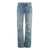 AMIRI Amiri 5-Pocket Straight-Leg Jeans Navy