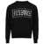 MM6 Maison Margiela Mm6 Maison Margiela Logo Wool Blend Jumper Black