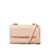 Tory Burch Tory Burch Small Pink Leather Fleming Convertible Shoulder Bag PINK