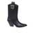 Balmain Balmain Santiago Style Rubber Ankle Boots Black