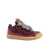 Lanvin Lanvin Suede And Fabric Sneakers Red