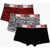 Diesel Logoed Waistband Umbx 3-Pack Boxers Multicolor