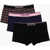 Diesel Logoed Waistband Umbx 3-Pack Boxers Multicolor